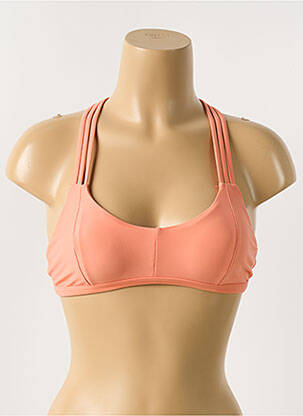 Haut de maillot de bain stretch orange Y.A.S femme