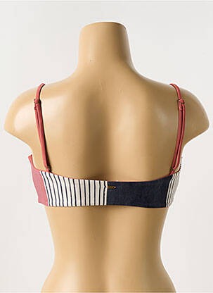 Haut de maillot de bain stretch haut bandeau rose RIP CURL femme