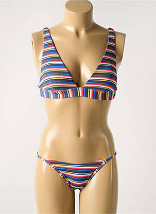 Maillot de bain 2 pièces stretch brassieres bleu RIP CURL femme