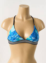 Haut de maillot de bain bleu RIP CURL pour femme seconde vue