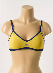 Haut de maillot de bain jaune BANANA MOON pour femme seconde vue