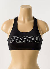 Soutien-gorge noir PUMA pour femme seconde vue