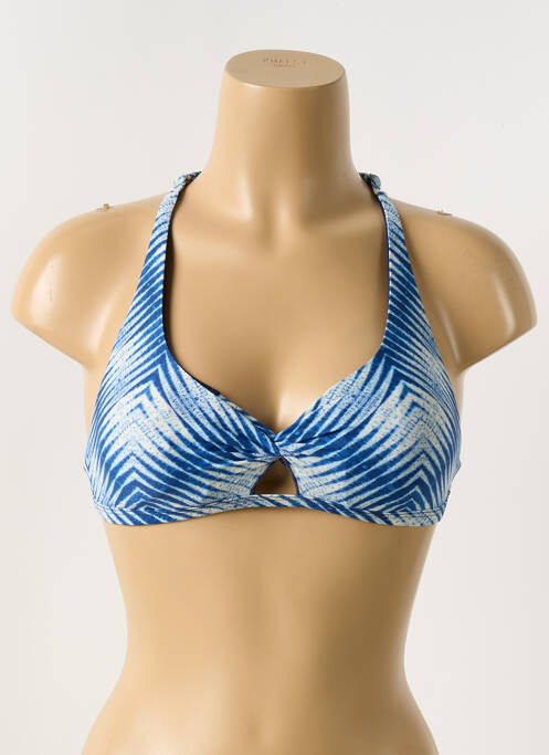Haut de maillot de bain bleu RIP CURL pour femme