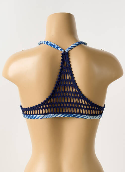 Haut de maillot de bain bleu RIP CURL pour femme