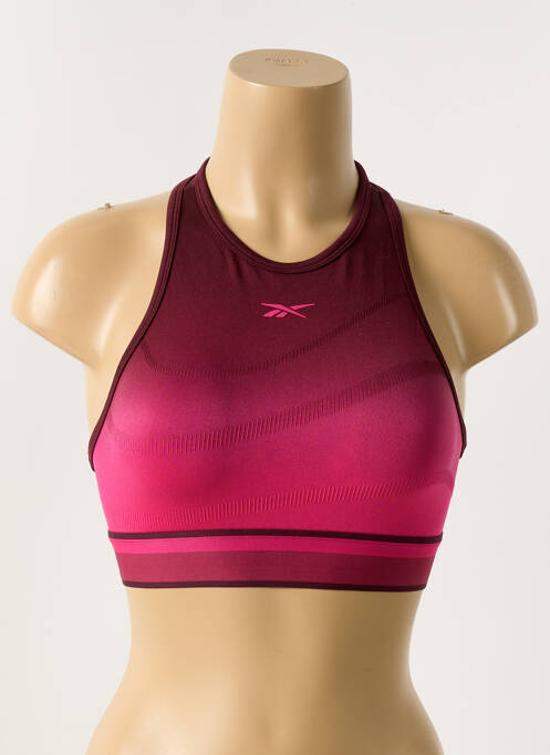 Soutien-gorge rose REEBOK pour femme
