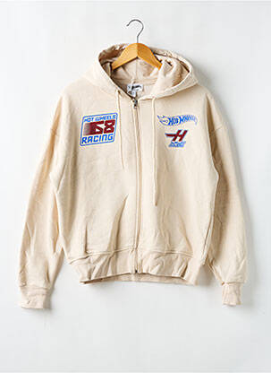 Veste casual resserrée sur le bas blanc MATTEL homme