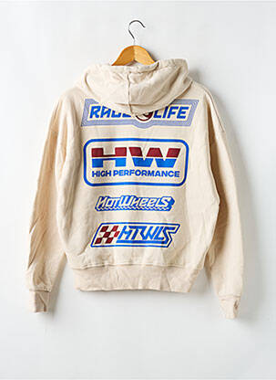 Veste casual resserrée sur le bas blanc MATTEL homme