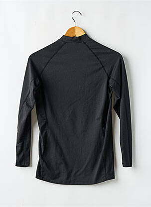 Sous-pull col col montant manches longues noir WED'ZE femme