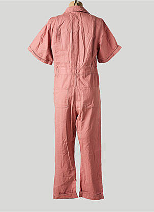 Combi-pantalon poches manches courtes rose ADIDAS femme