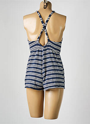 Combishort  fines bretelles bleu PULL & BEAR femme