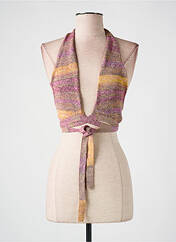 Top violet PULL & BEAR pour femme seconde vue