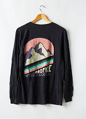 T-shirt noir SANS MARQUE pour homme seconde vue