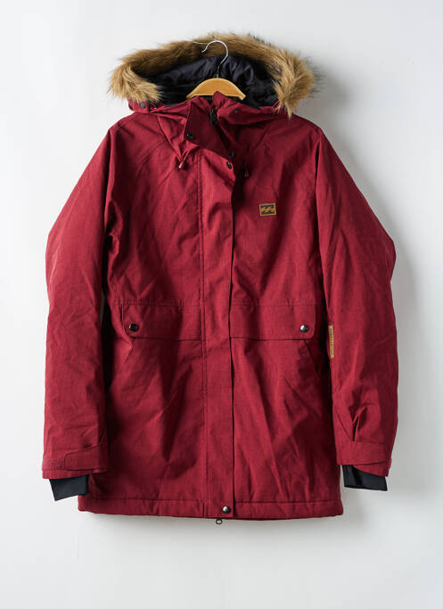 Parka rouge BILLABONG pour femme