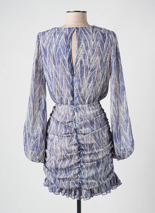 Robe courte bleu ZARA pour femme