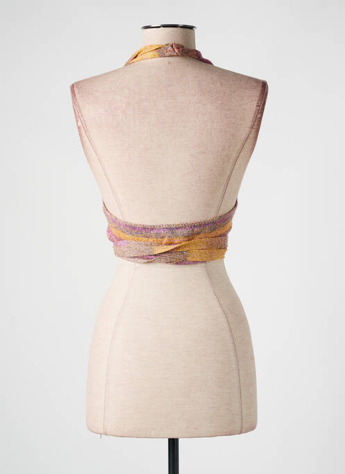 Top violet PULL & BEAR pour femme