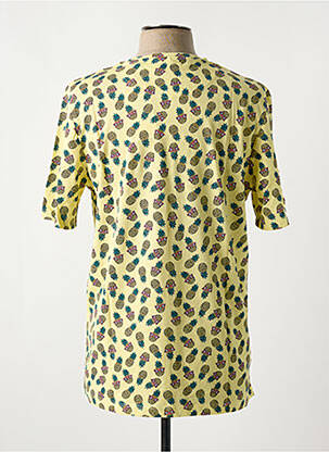 T-shirt coupe droite manches courtes jaune JACK & JONES homme