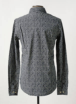 Chemise manches longues imprimé fantaisie noir PETROL INDUSTRIES homme