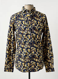 Chemise manches longues imprimé fantaisie bleu JACK & JONES homme