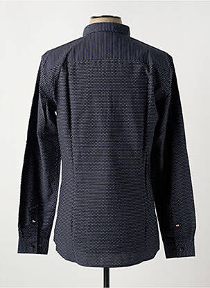 Chemise manches longues coupe droite bleu JACK & JONES homme