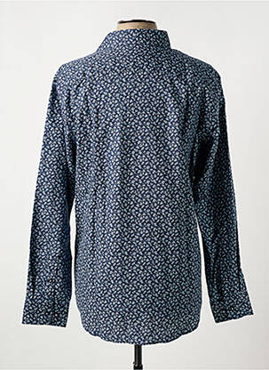 Chemise manches longues imprimé fantaisie bleu JACK & JONES homme