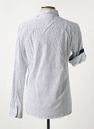 Chemise manches longues imprimé fantaisie blanc JACK & JONES homme