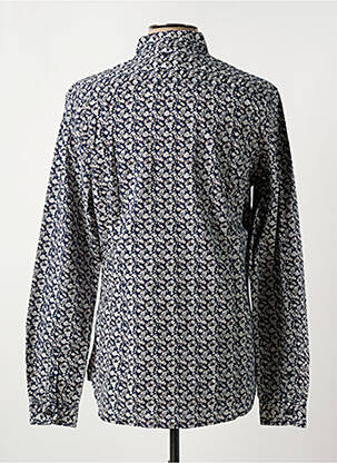 Chemise manches longues imprimé fantaisie bleu PETROL INDUSTRIES homme