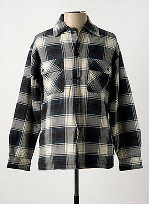 Veste casual fermeture boutonnée sur le devant bleu JACK & JONES homme