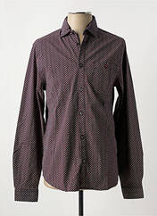 Chemise manches longues rouge PETROL INDUSTRIES pour homme seconde vue