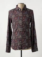 Chemise manches longues violet GMF 965 pour homme seconde vue