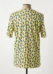 T-shirt jaune JACK & JONES pour homme seconde vue