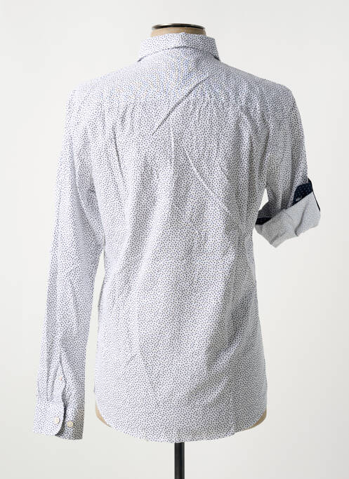 Chemise manches longues blanc JACK & JONES pour homme