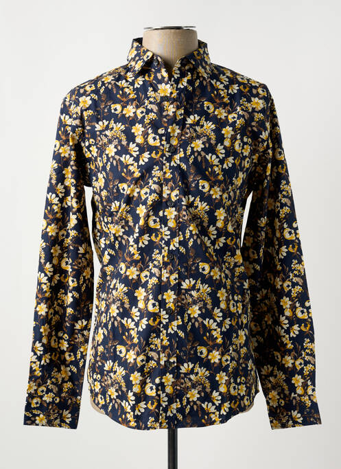 Chemise manches longues bleu JACK & JONES pour homme