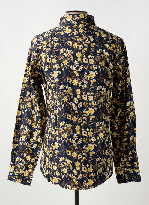 Chemise manches longues bleu JACK & JONES pour homme