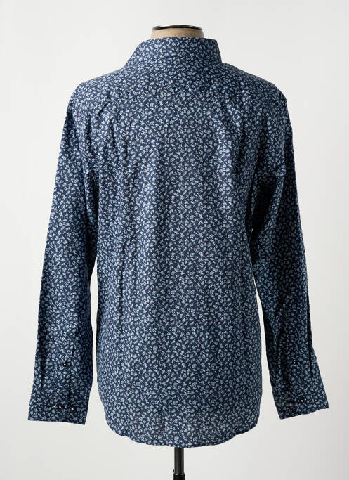 Chemise manches longues bleu JACK & JONES pour homme