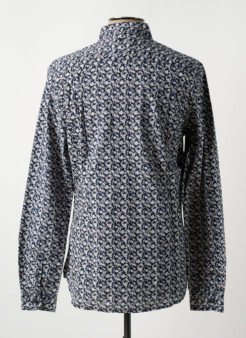 Chemise manches longues bleu PETROL INDUSTRIES pour homme