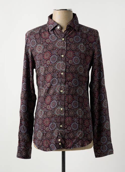 Chemise manches longues violet GMF 965 pour homme