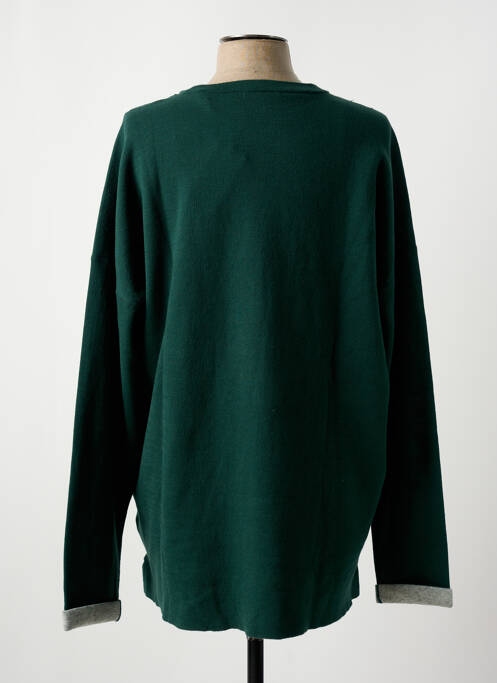 Pull col rond manches longues vert SCOTCH & SODA homme