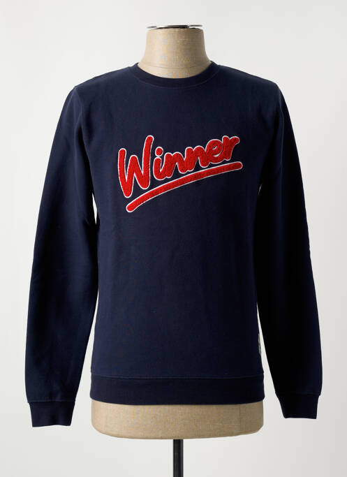 Sweat-shirt bleu FRENCH DISORDER pour homme