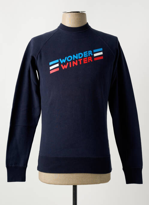 Sweat-shirt bleu FRENCH DISORDER pour homme