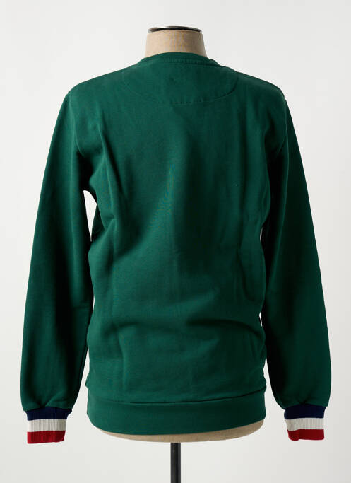 Sweat-shirt vert MAISON FT pour homme