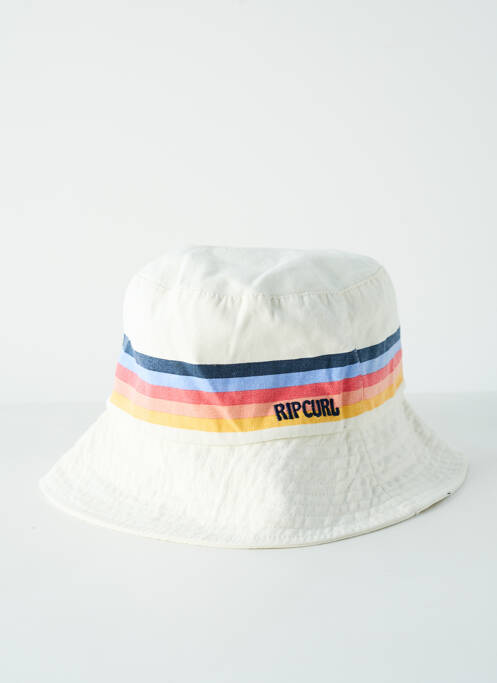 Chapeau blanc RIP CURL pour femme