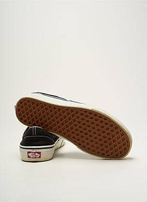 Slip ons bout rond talon plat jusqu'à 3cm noir VANS femme