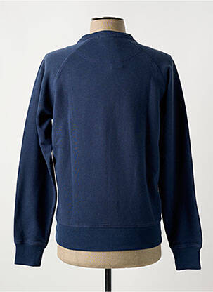 Sweat-shirt sérigraphie floquée manches longues bleu FRENCH DISORDER homme