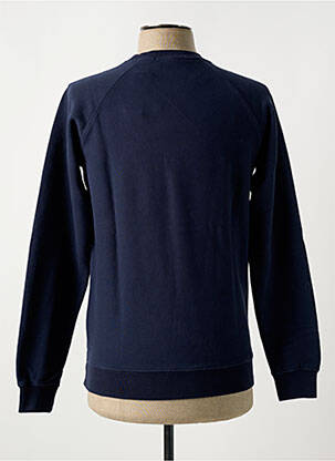 Sweat-shirt sérigraphie floquée manches longues bleu FRENCH DISORDER homme