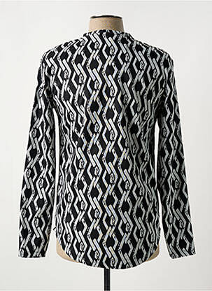 Pull stretch manches longues noir FRILIVIN homme
