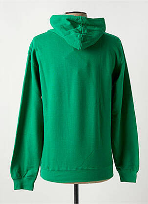 Sweat-shirt à capuche poches manches longues vert JUST HOODS BY AWDIS homme