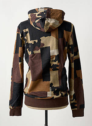 Sweat-shirt à capuche poches manches longues vert PETROL INDUSTRIES homme