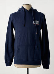 Sweat-shirt à capuche bleu KULTE pour homme seconde vue