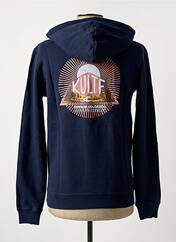 Sweat-shirt à capuche bleu KULTE pour homme seconde vue
