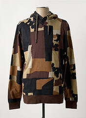 Sweat-shirt à capuche vert PETROL INDUSTRIES pour homme seconde vue